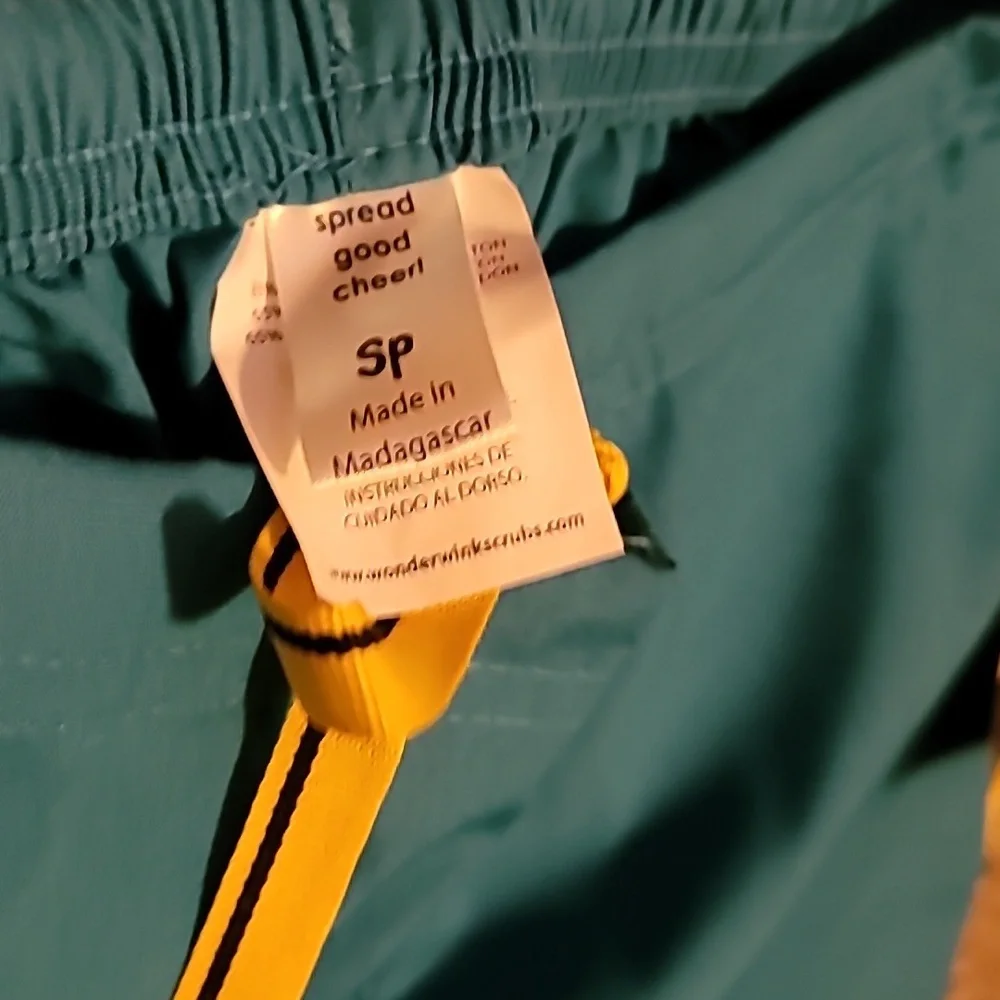 WonderWink Womens Blue Scrubs Pants. NWT - Picture 2 of 4